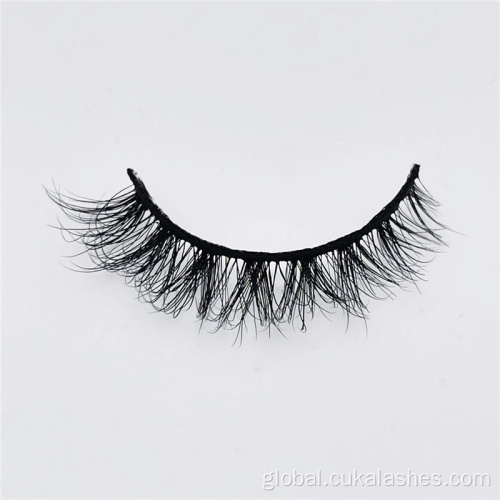 12mm Lashes soft 12mm mink lashes handmade 3d mink eyelashes Factory